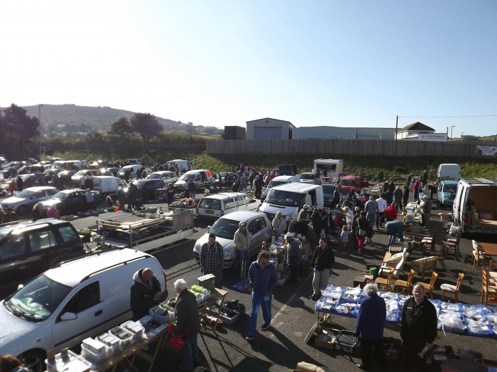Car Boot Sales in Cornwall and Redruth Carn Brea Leisure Centre